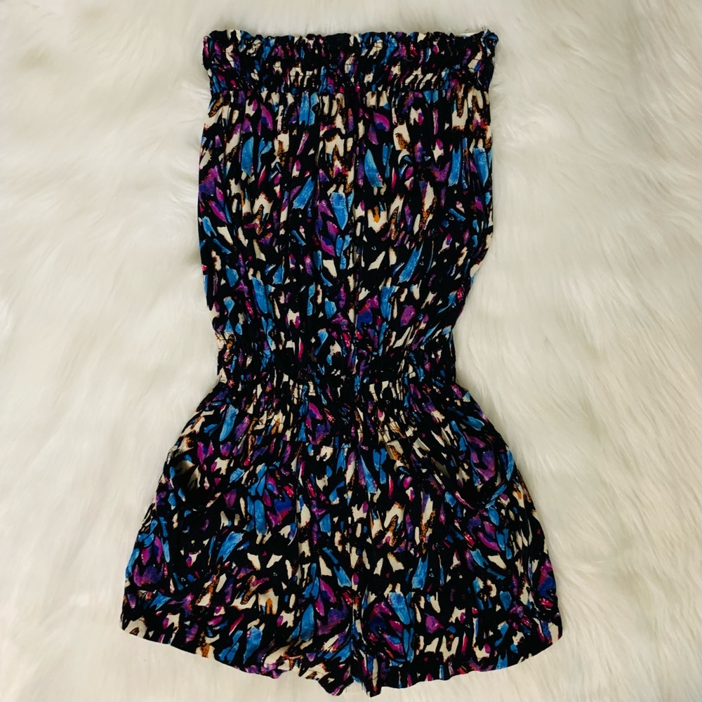 Strapless Romper